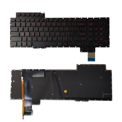 คีย์บอร์ด Asus Rog G752, G752VL, G752VM, G752VS, G752VY, G701VI, G752V, G752VT | อะไหล่โน้ตบุ๊กคุณภาพ | DH Notebook