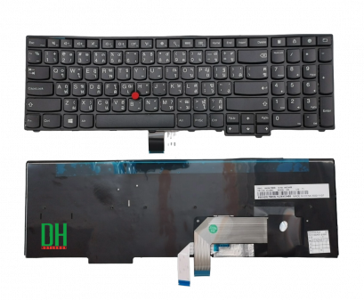 แป้นพิมพ์ คีย์บอร์ดโน๊ตบุ๊ค Edge E550 E560 E565 W540 W541 W550 W550s T560 Thinkpad T540P T550 P50s E540 E545 E531 Laptop Keyboard ไทย/eng