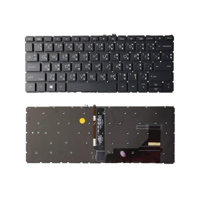 คีย์บอร์ดโน๊ตบุ๊ค HP EliteBook 830 G7, 830 G8, 735 G7/G8, 835 G7/G8 | อะไหล่ OEM คุณภาพสูง TH/US มีไฟ Backlit | DH NOTEBOOK