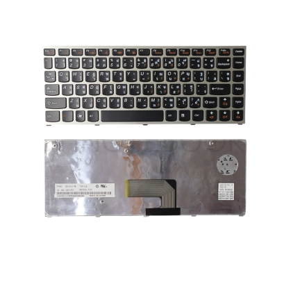คีย์บอร์ด Lenovo IdeaPad U460 U460A U460s TH/US คีย์บอร์ดโน๊ตบุ๊ค อะไหล่ OEM เปลี่ยนคีย์บอร์ด Lenovo U460 Series ราคาถูก