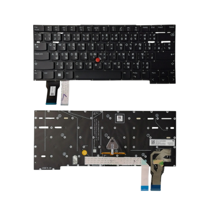 คีย์บอร์ด Lenovo ThinkPad T14s Gen 2 ภาษาไทย (20WM, 20WN, 20XF, 20XG) – อะไหล่ OEM คุณภาพสูง, แป้นพิมพ์สำหรับเปลี่ยน, ทนทาน, พิมพ์แม่นยำ