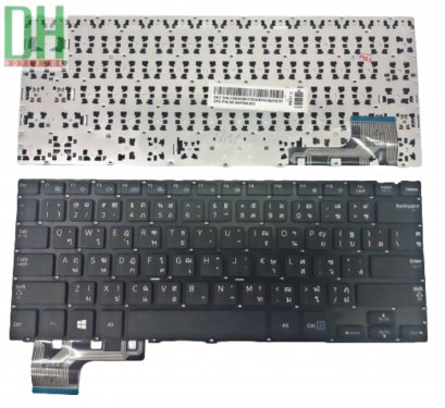 แป้นพิมพ์ คีย์บอร์ดโน๊ตบุ๊ค Samsung ATIV Book 7 / NP740 NP740U3E-X01DE NP730U3E-S03 NP740U3E Laptop Keyboard