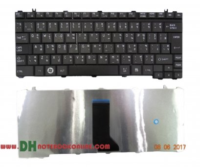 แป้นพิมพ์โน๊ตบุ๊ค Toshiba Satellite U500, U505, T130, T135, M800, M900