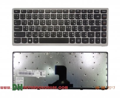แป้นพิมพ์ คีย์บอร์ดโน๊ตบุ๊ค Lenovo Erazer Z400 Laptop Keyboard