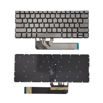 คีย์บอร์ด OEM สำหรับ Lenovo IdeaPad C340-14, C340-14API, C340-14IML, C340-14IWL - เปลี่ยนทดแทนคุณภาพสูง พร้อมไฟ Backlight