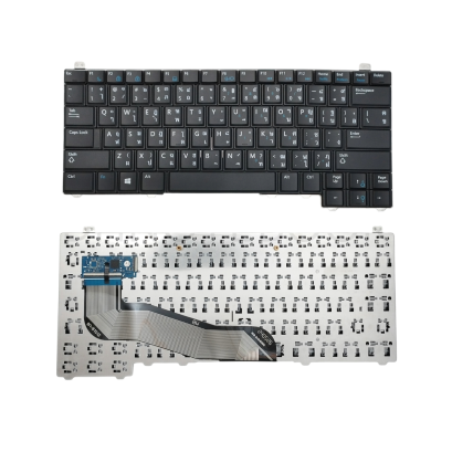 คีย์บอร์ดโน๊ตบุ๊ค Dell Latitude E5440, E5450 เปลี่ยนใหม่ รองรับ MP-13B63US6698, PK130WQ3A00, Y4H14