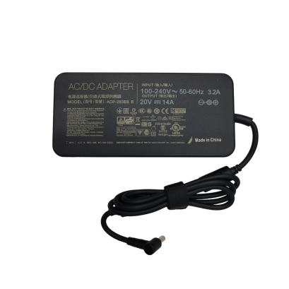 อะแดปเตอร์ชาร์จโน้ตบุ๊ก 280W สำหรับ ASUS ROG GX551QS, GX703HR, G732LW, G703GI, ProArt StudioBook W590G6T, MSI GE63 Raider, GE75 Raider