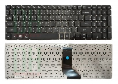 แป้นพิมพ์ คีย์บอร์ดโน๊ตบุ๊ค Acer Aspire 3 A315 ฟังชั่นสีขาว Laptop Keyboard