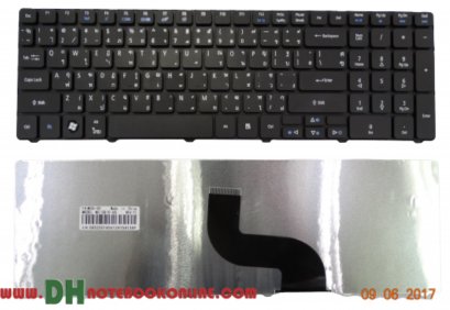 แป้นพิมพ์โน๊ตบุ๊ค Acer Aspire 5810