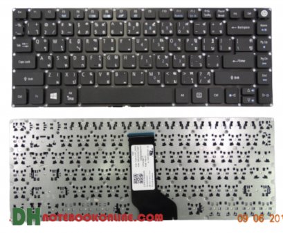 แป้นพิมพ์โน๊ตบุ๊ค Acer Aspire E5-473