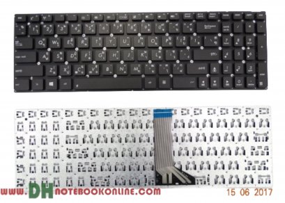 แป้นพิมพ์ คีย์บอร์ดโน๊ตบุ๊ค Asus F550 Laptop Keyboard