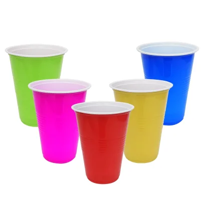 แก้วปาร์ตี้คละสี