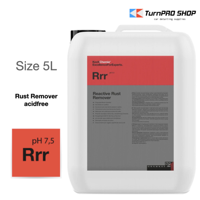 Koch Chemie Reactive Rust Remover (Rrr) 5L