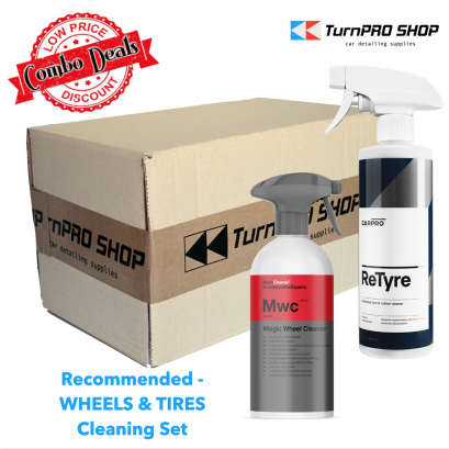 Recommended WHEELS & TIRES Cleaning Set