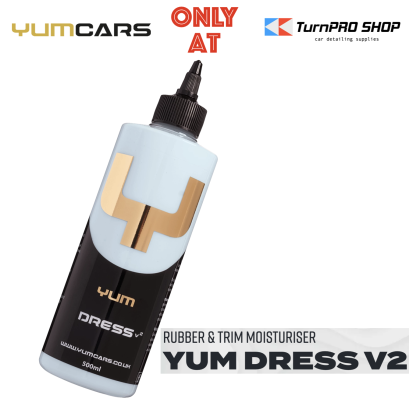YUMCARS Yum Dress V2 500ml - Rubber &amp; Trim Moisturiser