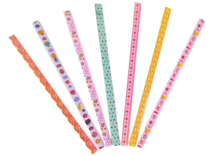 สันรูดแฟนซี 3 MM. (แพ็ค 12 อัน)