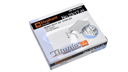 ลวดเย็บ ตราช้าง Titania NO.23/17H