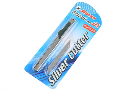 มีดคัตเตอร์สแตนเลส ตราม้า SILVERH H-111