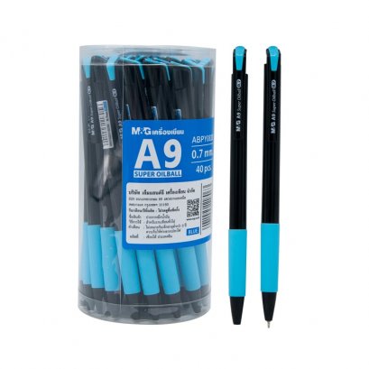 ปากกาลูกลื่น Super Oilball Pen (A9) 0.7 mm. (บรรจุ 40 ด้าม) ABPY0830