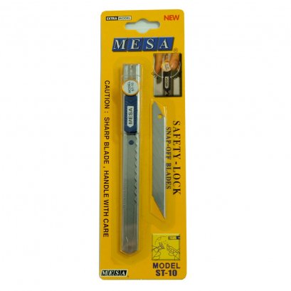 มีดคัตเตอร์เหล็ก MESA ST-10 แถมใบ 30 องศา