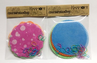 กระดาษสาห่อเหรียญ (50 แผ่น/แพค)