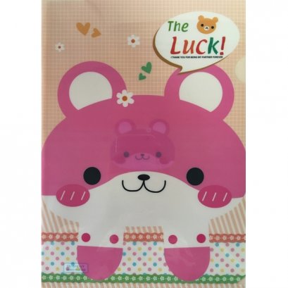 แฟ้มซองแบบสอด 1 ช่องลายการ์ตูน