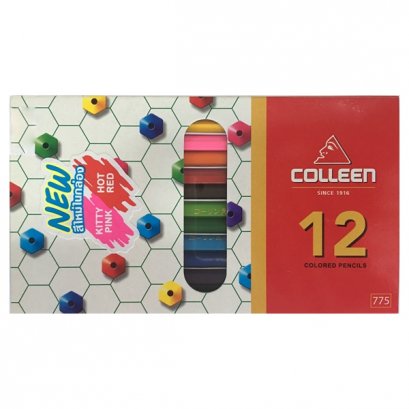 สีไม้คลอรีน 12 สี