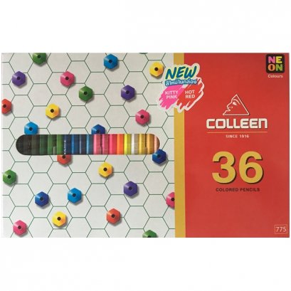 สีไม้คลอรีน 36 สี