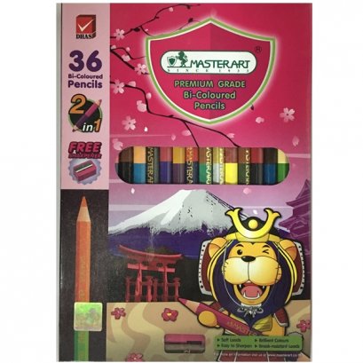 มาสเตอร์อาร์ท สีไม้ 2 หัว 36 สี