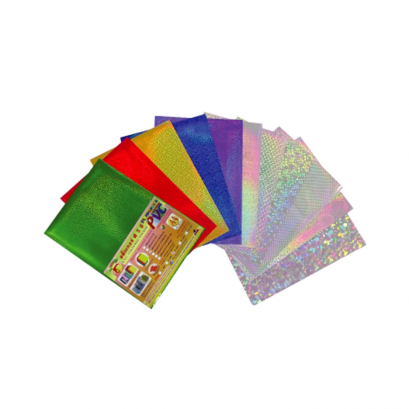 สติ๊กเกอร์ PVC  โฮโลแกรม A4 (แพ็ค 20 แผ่น)