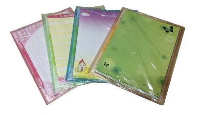 แฟ้มเจาะสอดปก ไม่มีไส้ ( แพ็ค 12 เล่ม)