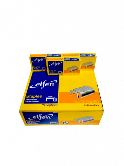 ลวดเย็บ ตราเอลเฟ่น NO.3 (24/6)