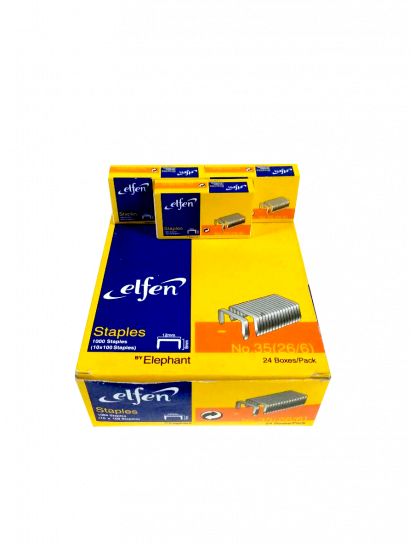 ลวดเย็บ ตราเอลเฟ่น NO.35 (26/6)