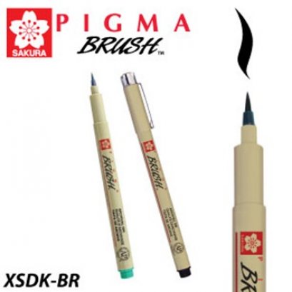 ปากกาพิกม่าปลายพู่กัน SARURA