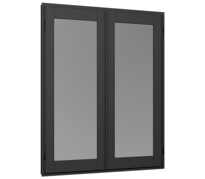 ประตูบานเปิดออก (แบบคู่)