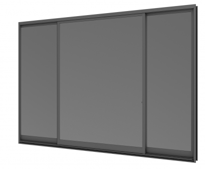 หน้าต่างบานเลื่อน (3 บาน 2,3 ราง) SFS 