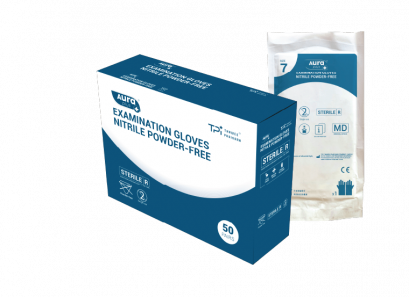 Examination GLOVES  Nitrile POWDER-FREE Long Touch