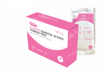 PI MICRO Surgical Gloves  POWDER-FREE Long Touch
