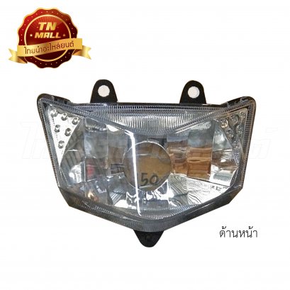 ไฟหน้า KSR110 New ตัวใหม่ ตาเพชร ยี่ห้อ HMA   BY  ไทยนำอะไหล่ยนต์