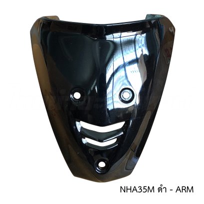 ฝาปิดแตร Wave125 ( NHA35M ดำ ) ยี่ห้อ  BY ไทยนำอะไหล่ยนต์