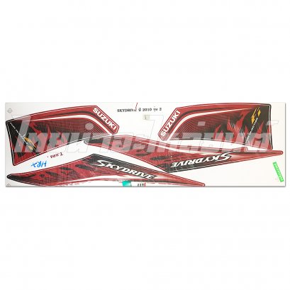 สติ๊กเกอร์ Skydrive รุ่น 2 2010 [ติดรถ สีแดง]