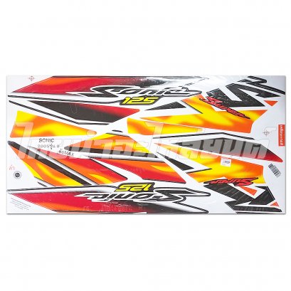 สติ๊กเกอร์ Sonic Max 2005 รุ่น8 สีดำ