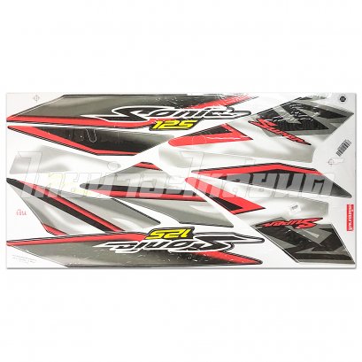 สติ๊กเกอร์ติดรถ Sonic Max 2005 รุ่น8 (สีเงิน)