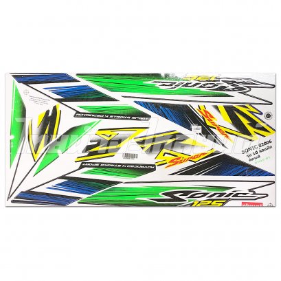 สติ๊กเกอร์ Sonic Max 2006 รุ่น 10 ยี่ห้อ VIP (สีน้ำเงิน)