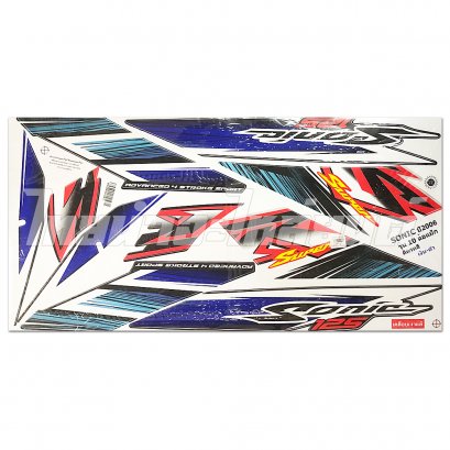 สติ๊กเกอร์ Sonic Max 2006 รุ่น10 สีเงิน ยี่ห้อ VIP