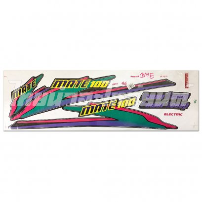 สติ๊กเกอร์ Mate 1996 [ติดรถ สีมังคุด]