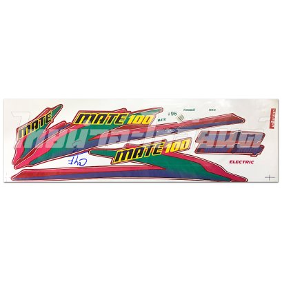 สติ๊กเกอร์ Mate 1996 สีแดง BY ไทยนำอะไหล่ยนต์
