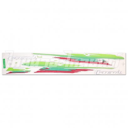 สติ๊กเกอร์ Crystal 1996 (สีม่วงHH)