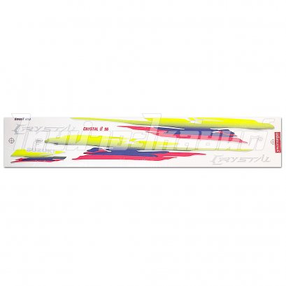 สติ๊กเกอร์ Crystal 1996 [ติดรถ สีม่วง]