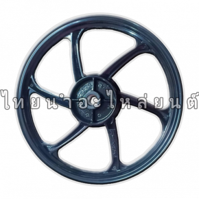 ล้อแมกหลัง 17&quot; Spark135 / Nano ยี่ห้อ Racing boy (ดุมใหญ่) (ดำเต็ม)